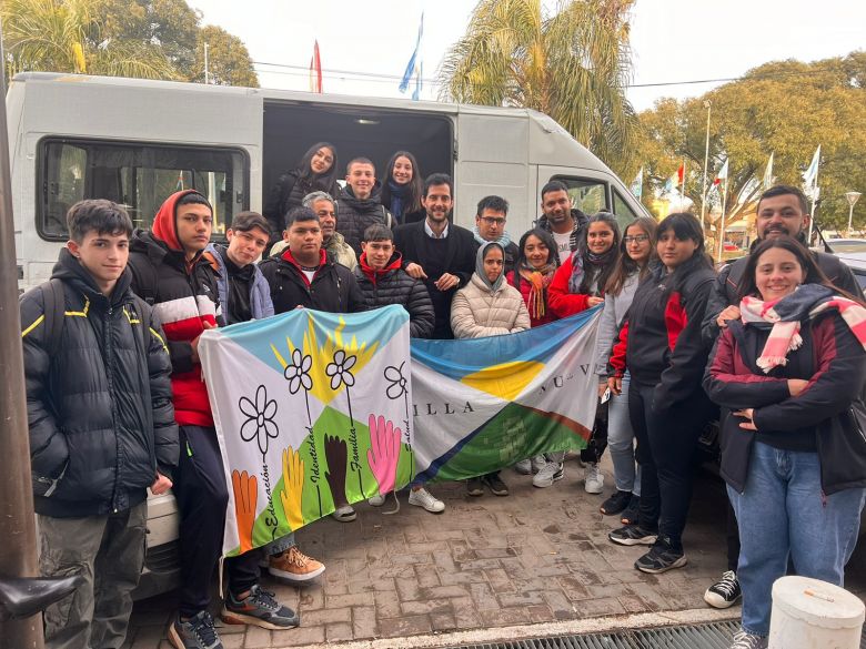 Jóvenes villanovenses participan del Consejo Provincial Adolescente 2024