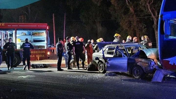 Accidente frente a la Sociedad Rural: 7 heridos trasladados al Hospital Pasteur 