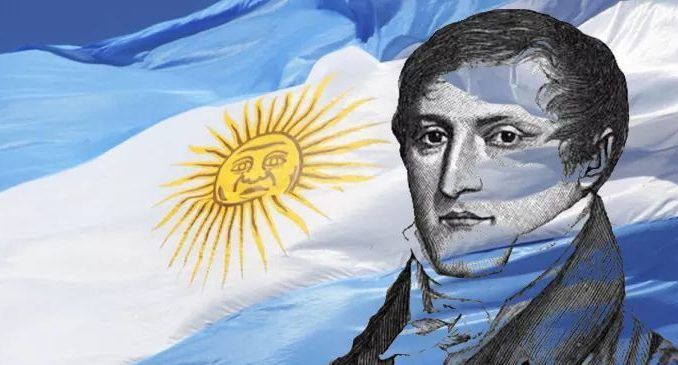 Se conmemora el Día de la Bandera en homenaje a su creador, Manuel Belgrano
