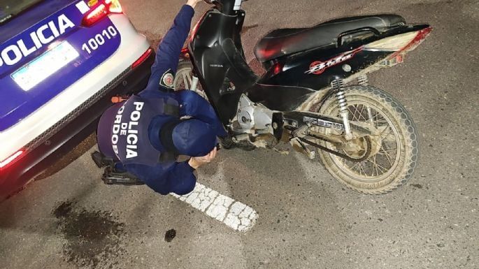 Secuestraron una moto robada en un baile de cuarteto