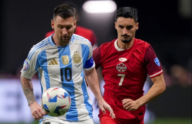 La formación de Argentina vs. Canadá, por la semifinal de la Copa América