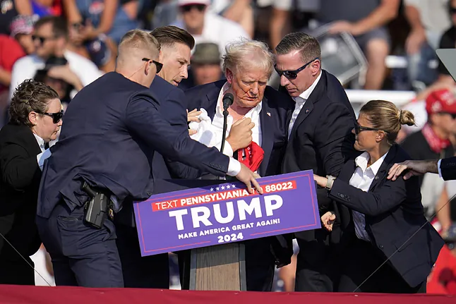 Estados Unidos: Donald Trump fue herido durante un acto de campaña