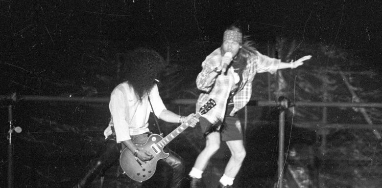 En 1993 los Guns N’ Roses se presentan por última vez con la formación clásica en el Estadio de River