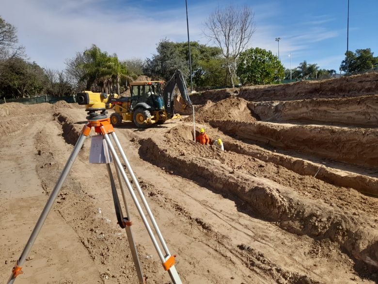 Comenzó el armado de estructura de la obra del túnel Hermanos Seco