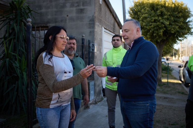 Entregaron más de 60 alarmas comunitarias en barrio Belgrano