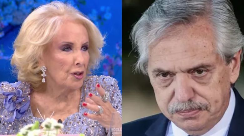 La frase que utilizó Mirtha Legrand al opinar sobre Alberto Fernández