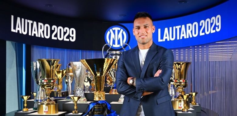 Lautaro Martínez extendió su contrato con el Inter de Milan por una cifra millonaria