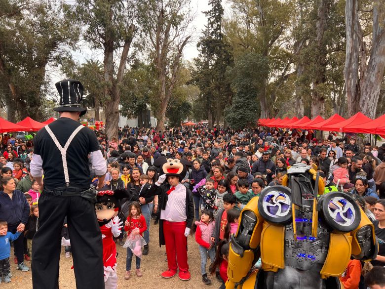 Familias villanovenses celebraron el Día del Niño en el Parque