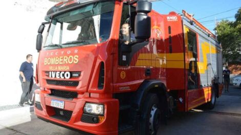 Principio de incendio en una tienda de ropa