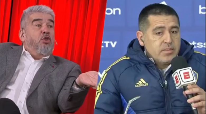 Riquelme se enojó con un periodista y abandonó la entrevista