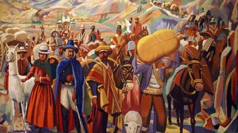 En 1812 comienza el éxodo del pueblo jujeño en dirección a Tucumán