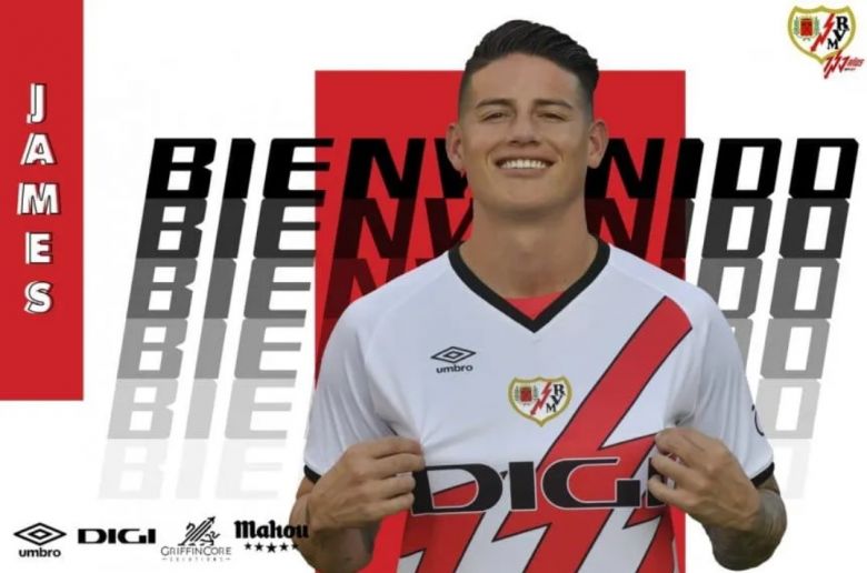 James Rodríguez, de sonar en River a convertirse en jugador del Rayo Vallecano