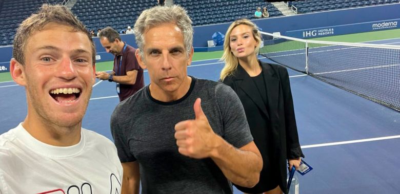 Ben Stiller le dedicó un emotivo mensaje al Peque Schwartzman