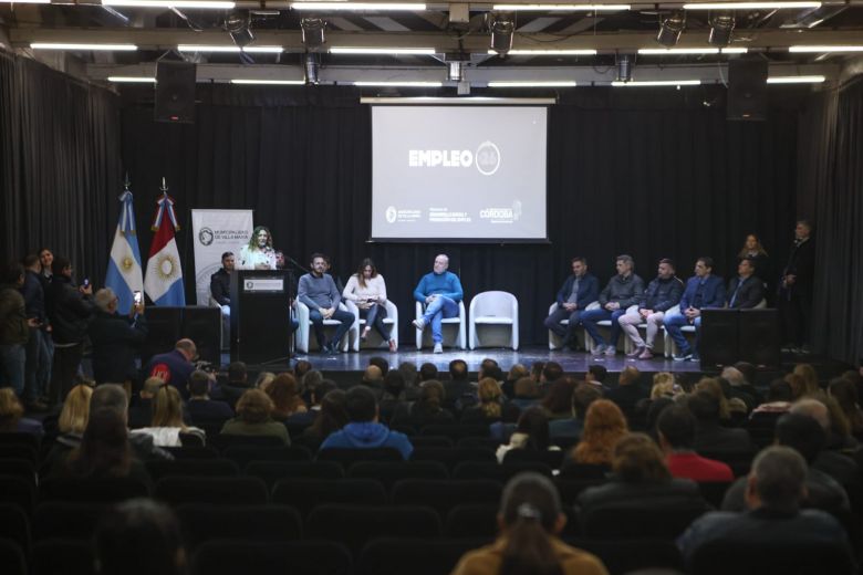 Provincia y municipio presentaron el programa laboral "Empleo +26"