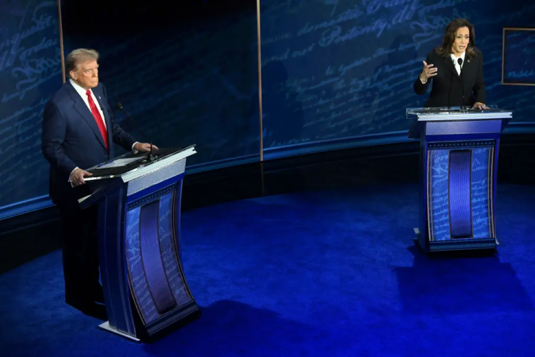 Kamala Harris y Donald Trump protagonizaron su primer debate entre fuertes cruces y polémicas