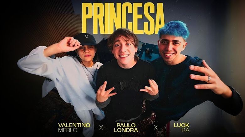 Luck Ra, Paulo Londra y Valentino Merlo, a punto de lanzar "Princesa"