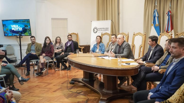 Presentaron concurso para diseñar la bandera de Villa María, en el marco del 157 aniversario de la ciudad