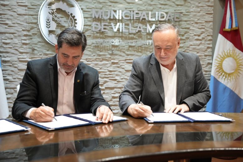 Villa María trabaja para fortalecer su sistema de salud a través de convenios