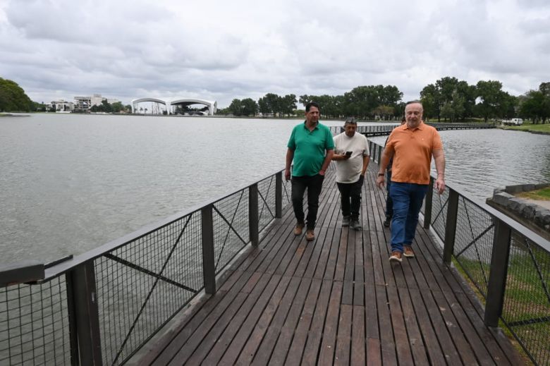 Finalizaron los trabajos de mejoras integrales en la pasarela peatonal de madera