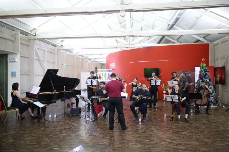 La Orquesta Municipal de Música Ciudadana celebró el "Día del Tango"