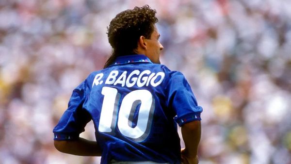 En 1967 nace Roberto Baggio, exfutbolista italiano 