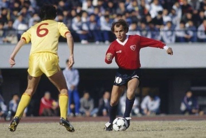 En 1991 Ricardo Bochini juega su último partido profesional