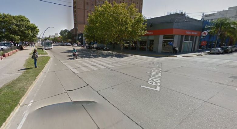 Piden mayor seguridad vial en la esquina de Alem y Santa Fe