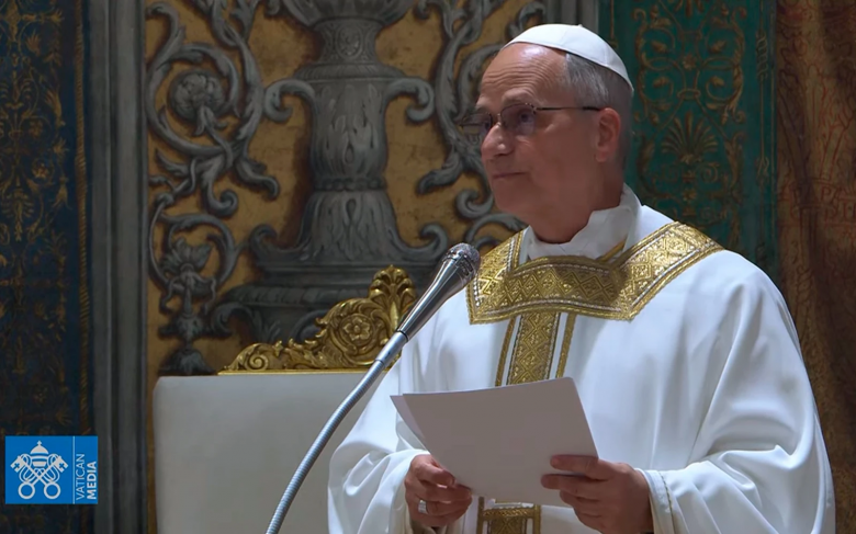 El papa León XIV preside su primera misa en la Capilla Sixtina