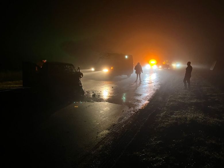 Triple choque en el acceso a Villa María por ruta 158: ​un hombre herido
