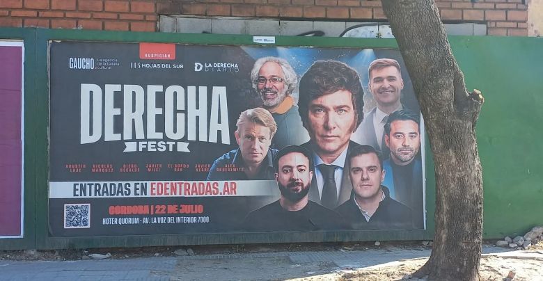 Llega "La Derecha Fest": la tropa mileista pisa fuerte en Córdoba