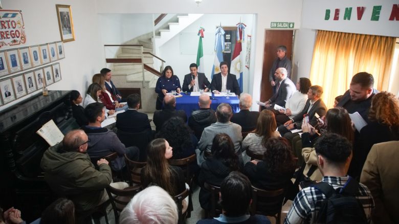 Concejales sesionaron en la Sociedad Italiana de Socorros Mutuos “Italia Unida”