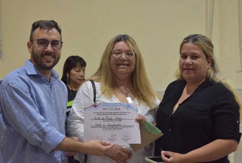 Se realiz&ograve; el cierre anual de los talleres de capacitaci&ograve;n laboral