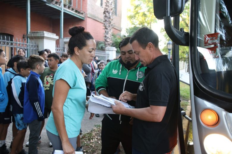 Ni&ntilde;os villamarienses viajaron a Alta Gracia en el marco del Programa de Turismo Social 