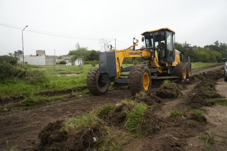El Municipio intensifica el arreglo de calles de tierra y el mantenimiento tras las lluvias