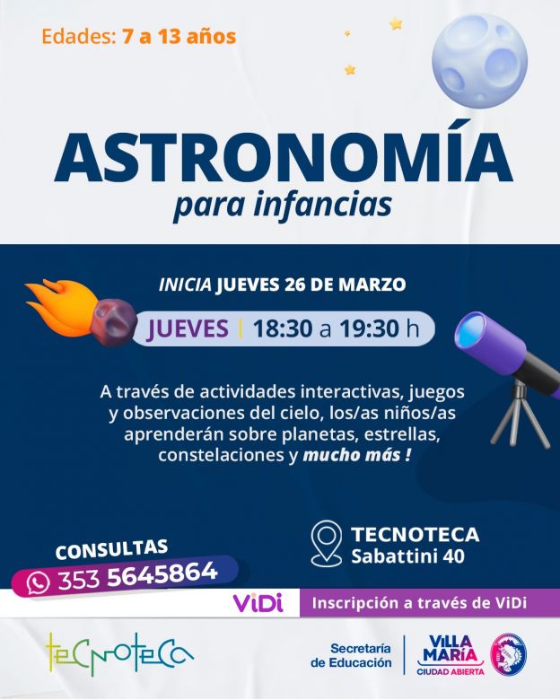 Tecnoteca y su renovada agenda de talleres para todas las edades 