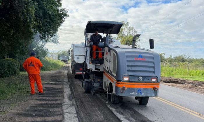 Se repavimentar&aacute;n casi 400 metros de rura 2 en el acceso desde Avenida Savio