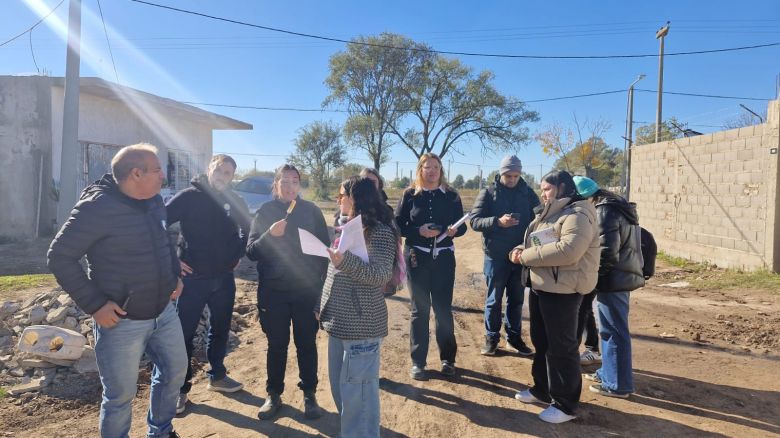 Villa Mar&iacute;a alcanzar&aacute; el 100% de cobertura de agua potable con el avance de obras en barrio Las Acacias