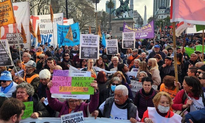 Jubilados cordobeses convocan a una marcha frente al Tribunal Superior de Justicia
