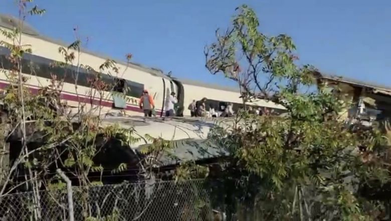 Dos trenes de alta velocidad chocaron en Toledo: al menos 30 muertos