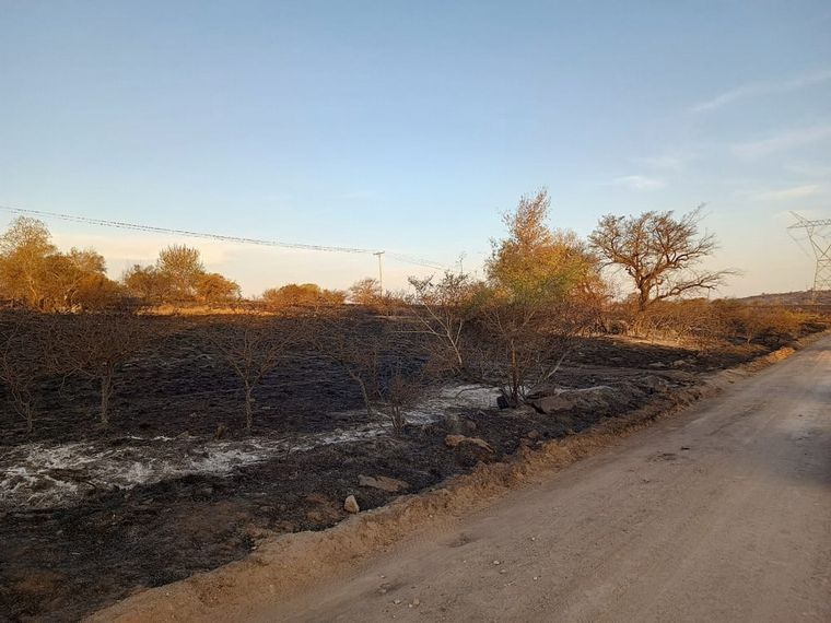 Incendio en Calamuchita: murió un joven de 17 años