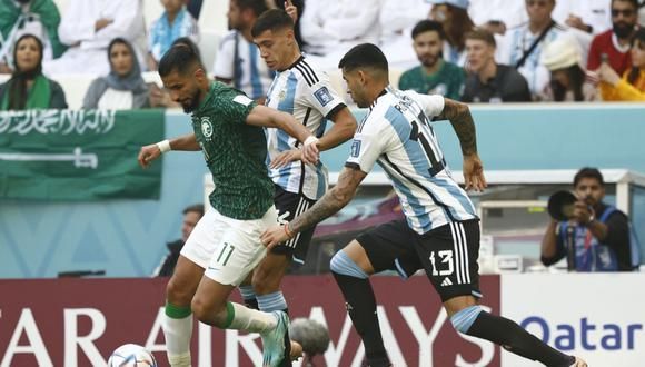Arabia Saudita bajó a Argentina en el debut