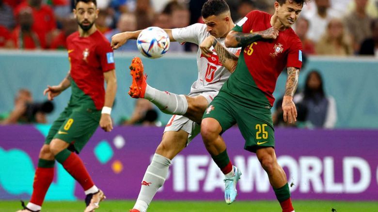 Portugal goleó a suiza y se medirá con Marruecos en los cuartos de final