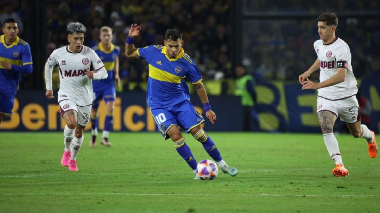 Liga Profesional: Boca empató 1 a 1 ante Lanús en La Bombonera