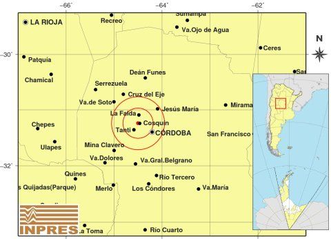 Córdoba tembló por un sismo durante la madrugada 