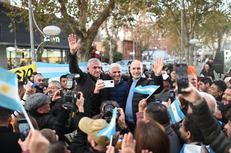 Rodríguez Larreta y Morales con Poggi: “El cambio que ya vimos en San Luis, va a suceder en toda la Argentina”