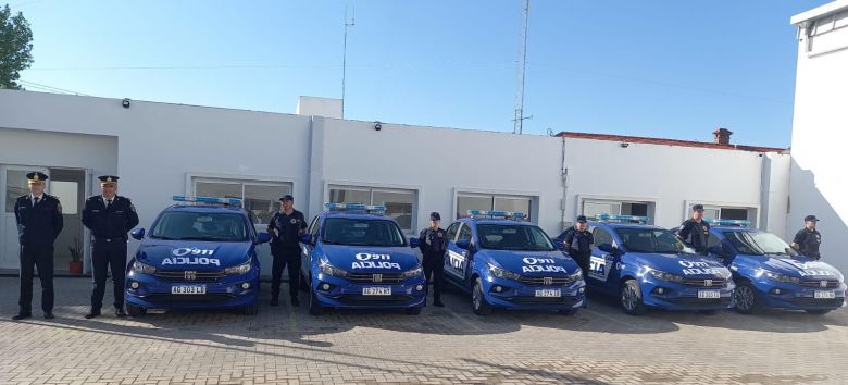 Nuevas unidades para la Departamental de la Policía Provincial