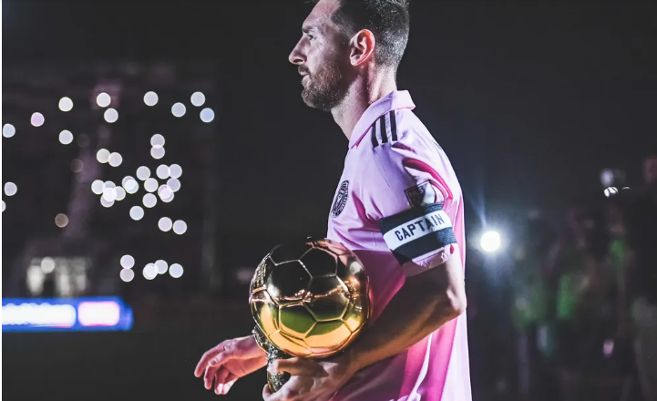 Messi celebró su octavo Balón de Oro con un amistoso del Inter Miami