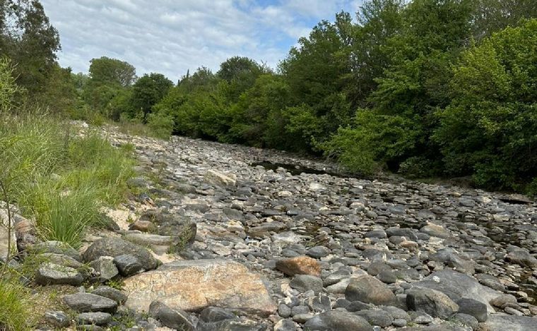Crisis Hídrica en Alta Gracia por la bajante del río Anisacate