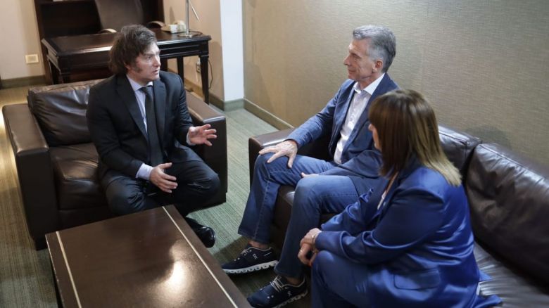 Encuentro entre Macri y Milei para definir el nuevo gabinete