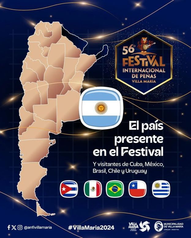 Festival de Peñas: se comercializaron entradas a cinco países de Latinoamérica